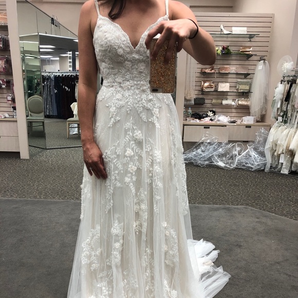 melissa sweet a line wedding dress
